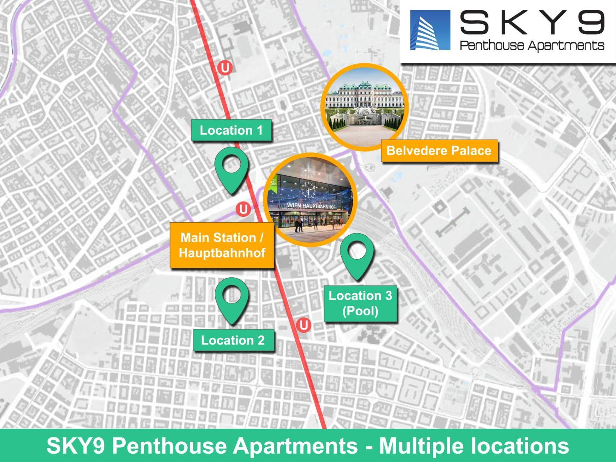 Sky9 Penthouse Apartments Βιέννη Εξωτερικό φωτογραφία